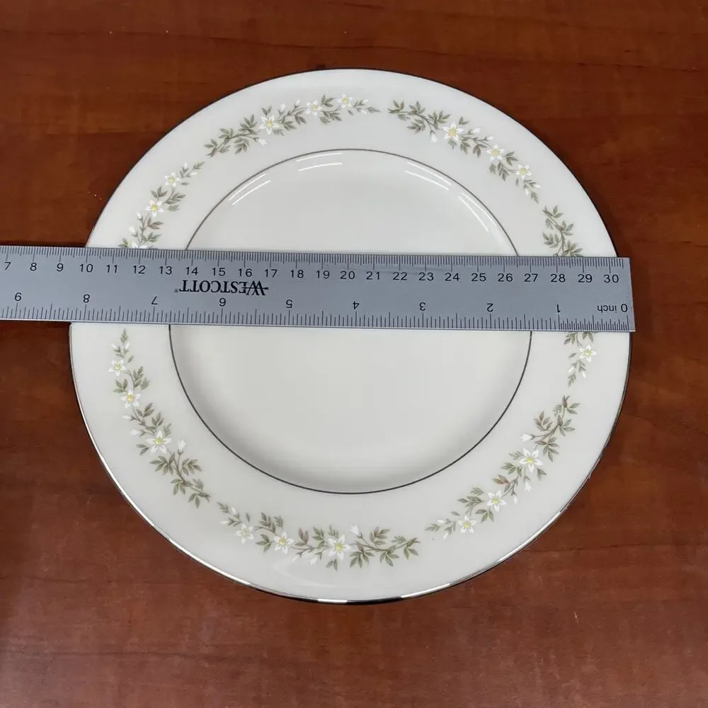 Vtg Dish Set Of 8 Pieces Brookdale By Lenox H500